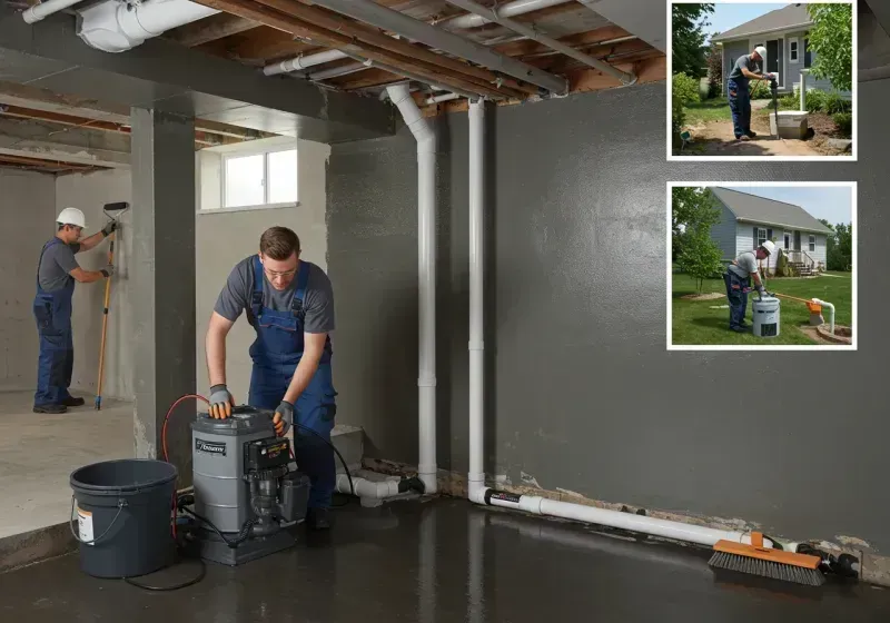 Basement Waterproofing and Flood Prevention process in Monroe County, MS